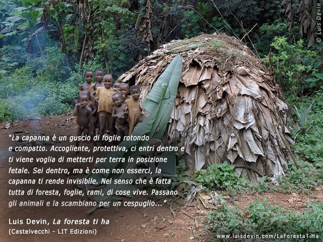 Capanna di foglie