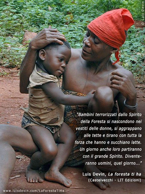 Anziana con bambino