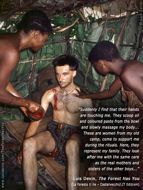 The initiation rite